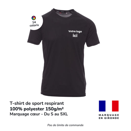 T-shirt de sport respirant